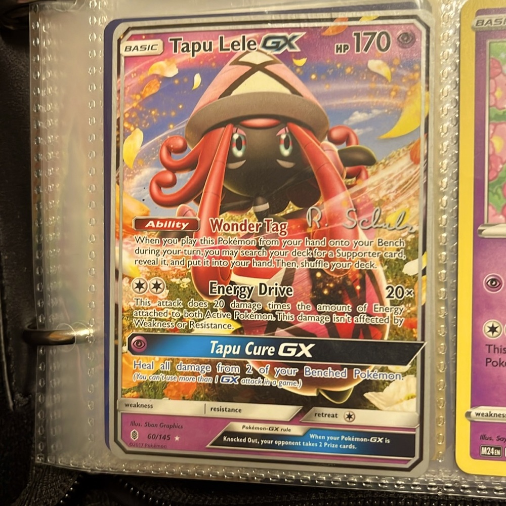 Tapu Lele GX - SIGNED: ROBIN SCHULZ - 2018 World Championships Pokémon Card